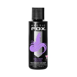 ARCTIC FOX Vegan and Cruelty-Free Semi-Permanent Hair Color Dye (4 Fl Oz, GIRLS NIGHT)