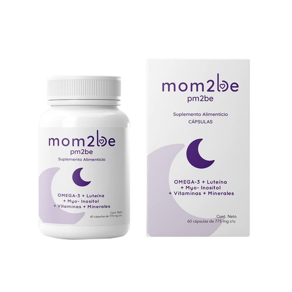 mom2be pm2be- Suplemento Alimenticio para mujeres que buscan iniciar un