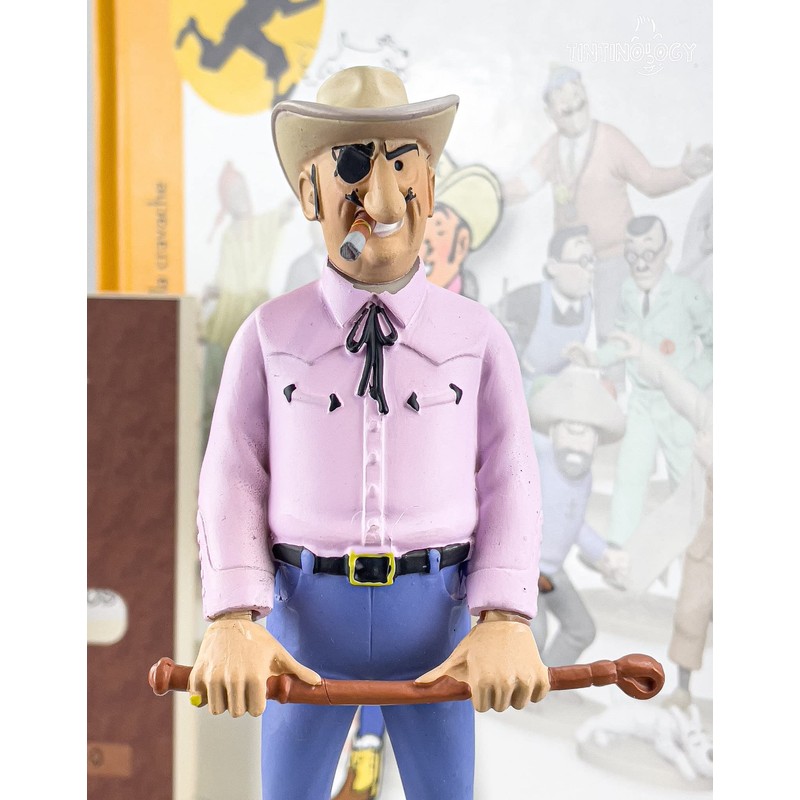 Moulinsart Collection Figurine Tintin Rastapopoulos Holding a Whip 42202 (2016)
