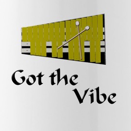 CafePress Funny Vibraphone Vibes Stainless Water Bottle 1 1.0L (34 oz) Stainless Steel Water Bottle