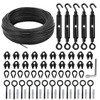 hannger String Light Hanging Kit, Globe String Lights Suspension Kit
