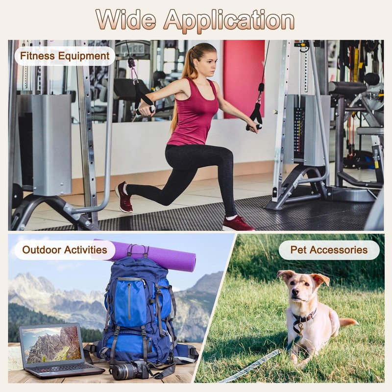 sourcing map 10 Yards Nylon Webbing Strap, 1 3/8-inch(38mm) Flat