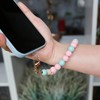 MORSUNBELA Phone Chain Beads Hand Wrist Strap Lanyard Phone Charm