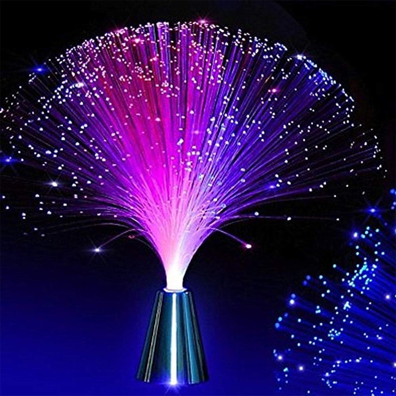 NIVNI Romantic Fibre Optic Light, Color Changing LED Fiber Optic