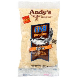 Andys Breading Fish Yellow, 10 Oz (Pack of 6)