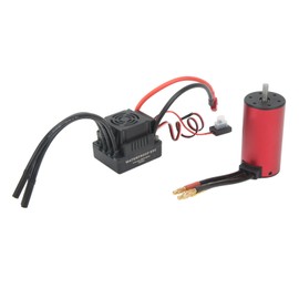 S3670 2850KV Brushless Waterproof Motor with T Plug 120A Brushless ESC for Traxxas 1/8 RC Crawler Car