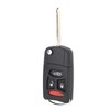 Tbest Car Keys 3 Panic Button Folding Remote Flip Shell