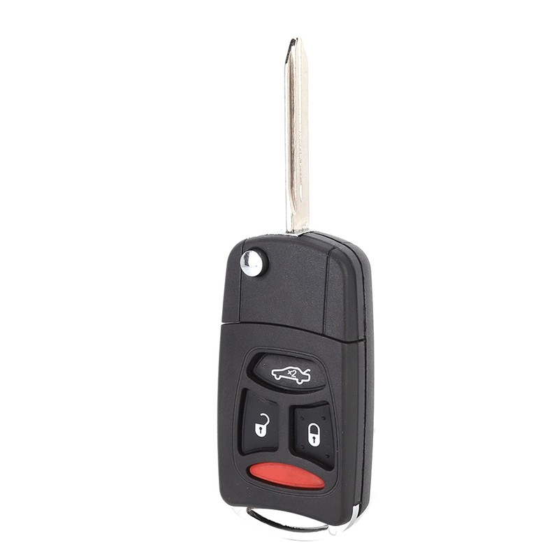 Tbest Car Keys 3 Panic Button Folding Remote Flip Shell