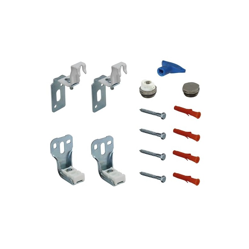 Jabema 2 x Radiator Mounting without Bracket and 1 x
