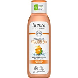 lavera Vitalising Shower Gel – Organic Orange & Organic Mint – Natural Cosmetics – Vegan – Shower Gel – pH Neutral – Cleans Particularly Gently – 1 x 250 ml