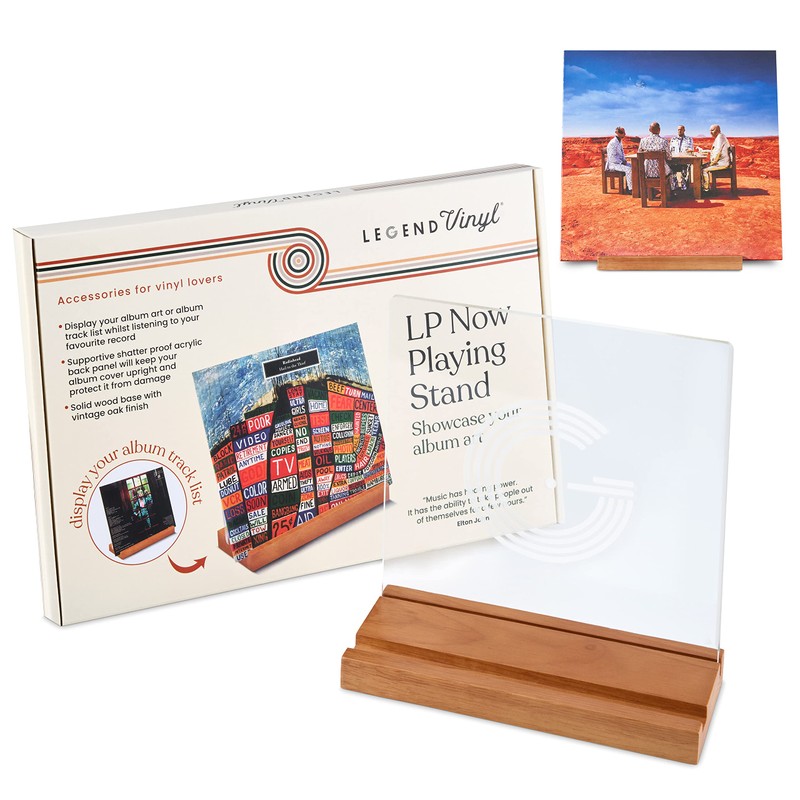 Legend Vinyl LP Display Stand. The Stylish Way to Display