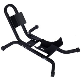 Motorcycle Front Tire Chock, 1200lb Heavy Duty Forged Steel Wheel Stand, 17"-21" Front Tire Support