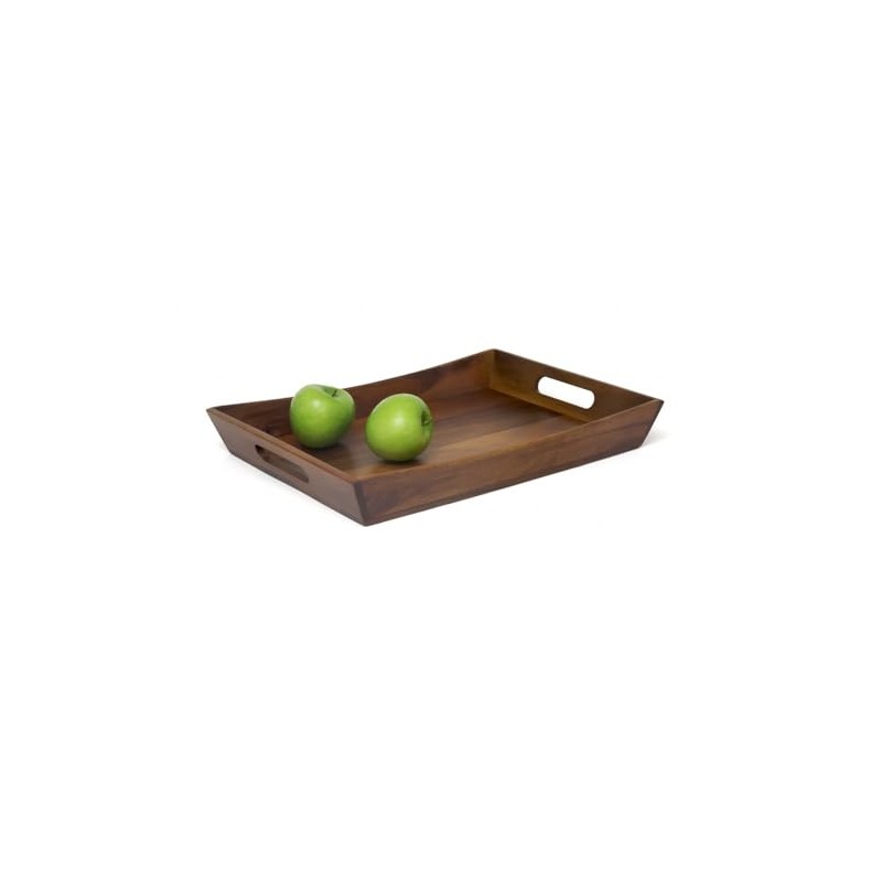 Lipper International Acacia Curved Serving Tray