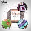 Wollidu Mika Knitting and Crochet Yarn, 51% Polyacrylic, 49% Cotton,
