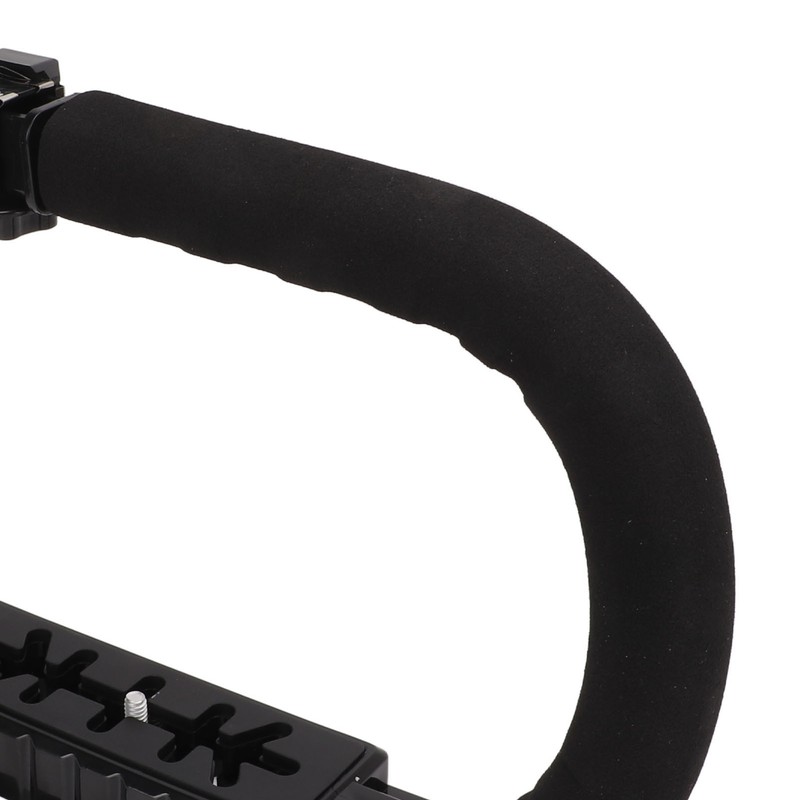 PULUZ U C Shape Video Action Stabilizing Handle Grip ABS