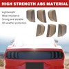 HAKA TOUGH Tail Light Lamp Cover+ Taillights Frame for Ford