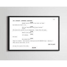 Say Anything - Screenplay POSTER! (up to 24" x 36") - Film - Writing - Lloyd Dobler - John Cusack - Boombox - Romance - Romantic Comedy