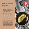 De Buyer MINERAL B Carbon Steel Crepe & Tortilla Pan