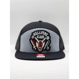 RICHARDSON 168 Hat W/Stanger Things ( Hellfire Club ) Embroidery Patch