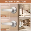 Probrico (5 Pack Door Hardware Dummy Lever Door Handles for