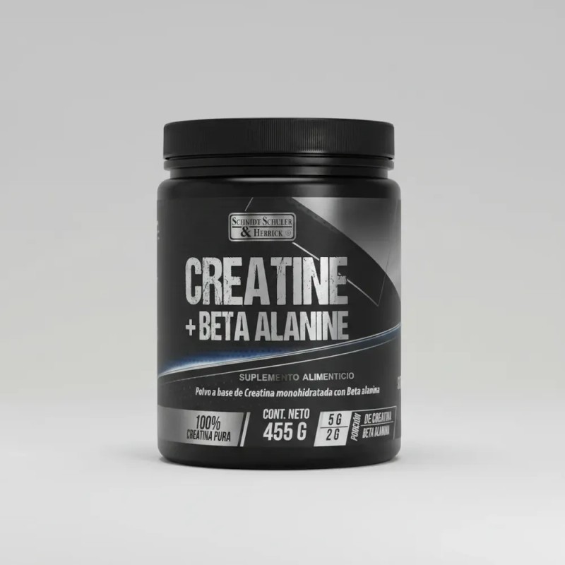 Creatina + Beta Alanina Schuler 455 G Polvo Sabor Neutral