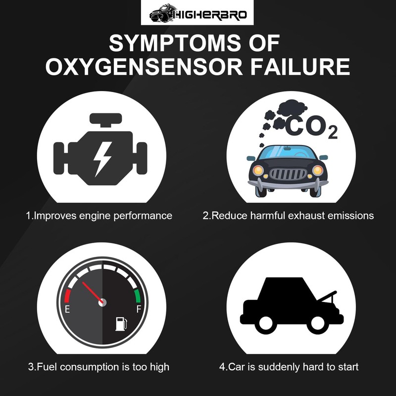 higherbro Upstream O2 Oxygen Sensor 1 for 2001-2004 Toyota Tacoma