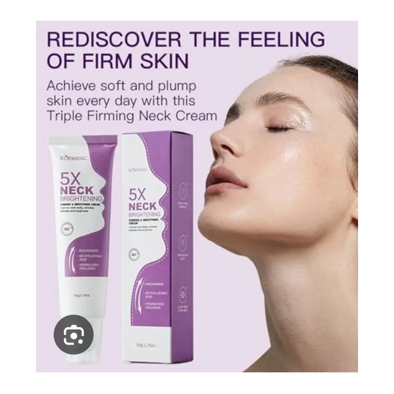 Crema Reafirmante Adelgazante Cuello Papada Lifting Natural