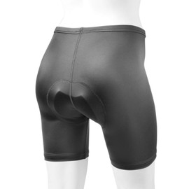 Women's Padded Classic Bike Shorts Black Large