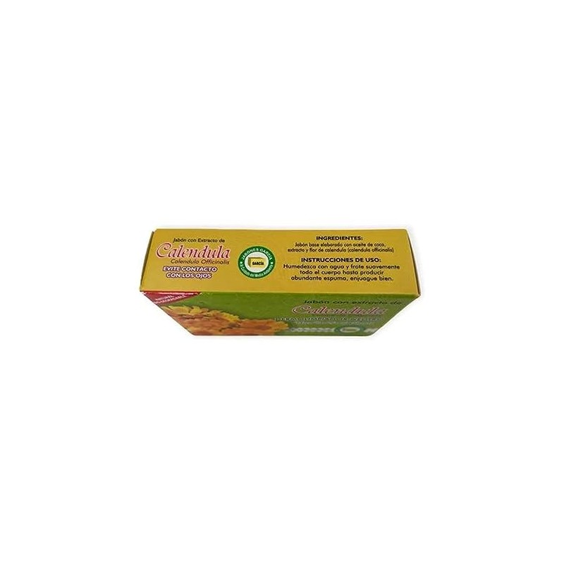Jabón García Caléndula 3 Pz De 125g Ecológico Biodegradable