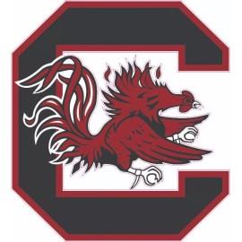 SC GAMECOCK C FULL SIZE FOOTBALL HELMET DECALS