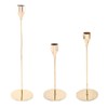 Candle Holders Set of 3 for Taper Candles Decorative Candlestick