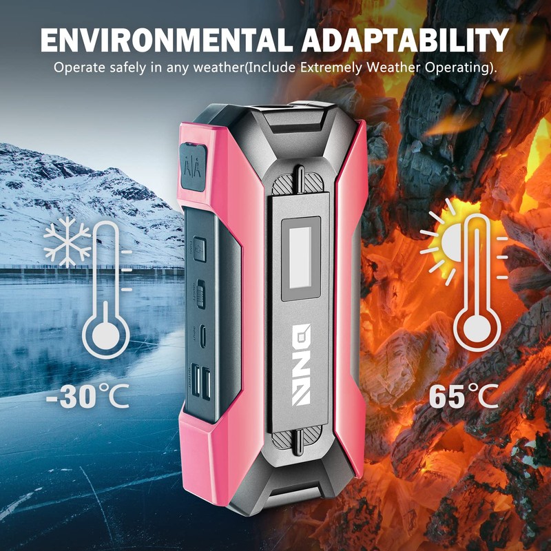 DNA MOTORING TOOLS-00267 12V 1500A 15000 mAh Multi-Function Portable Car