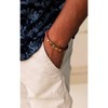 HG TECHNO SERVICES Handmade Shree Krishna Bracelet Men's Golden Religious