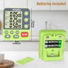 FCXJTU Digital Dual Triple Kitchen Timer, 3-Channel Magnetic Countdown Timer