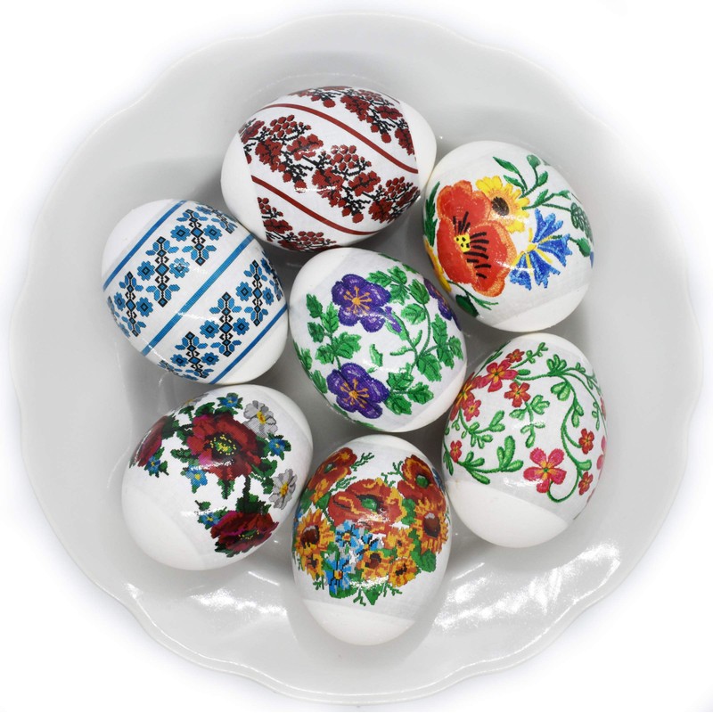 Diximus Thermo Heat Shrink Sleeve Decoration Easter Egg Wraps Pysanka