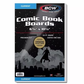 BCW New (50 ct) BCW Combo Pack Current Comic Book Mylar Archival 2mm Bags & Boards