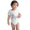 Tenobet Little Answered Prayer Bodysuit, Pregnancy Announcement Gender Neutral Baby