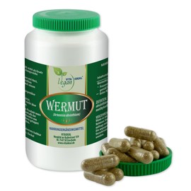 VITA IDEAL Vegan® Wormwood Herb 360 Capsules – Artemisia Absinthium – Wormwood Berries Daily Serving 540 mg, Powder Pure Natural without Additives, Original from Vitaideal.