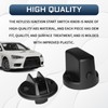 SWQS Ignition Key Knob Push Turn Switch & Insert Set