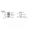 Seco-Larm Enforcer IR Reflective Photoelectric Sensor, 50 ft. (E-931-S50RRGQ)
