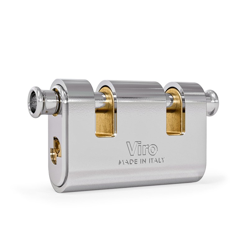 Viro 4125 Panzer 2 Rods, 78 mm Base, Chrome-Plated