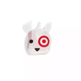 Target Bullseye Dog Mascot Foldable Pocket Packable Shoulder Tote Bag