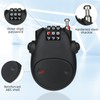NBYT Luggage Locks - Combination Lock, Black, 27" Circumference, 10,000