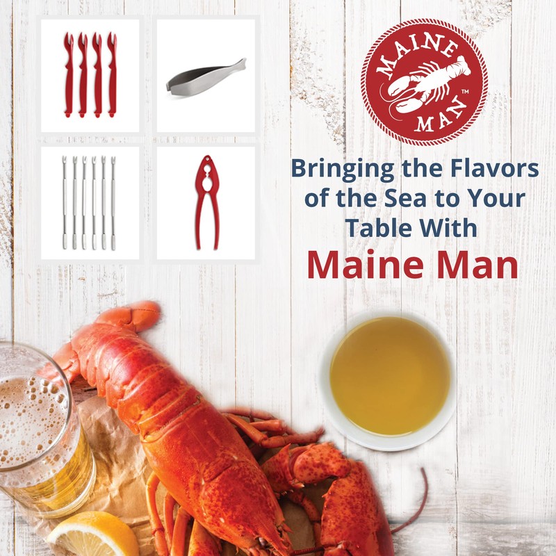 Maine Man Angled Fish Spatula, 18/8 Stainless Steel Blade, For
