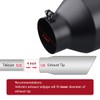 LCGP 4" inlet to 7" outlet 18" Long Universal Diesel