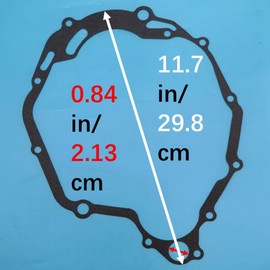Tuzliufi Complete Top Bottom End Head Gasket Set Kit for Yamaha TTR225 1999-2004 TTR230 2005-2020 XT225 1992-2007 Z1207