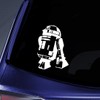 Bargain Max Decals Star Robot Silhouette Sticker Decal Notebook Car