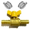 Da by Two-way hose valve Hose Barb Ball Valve (for