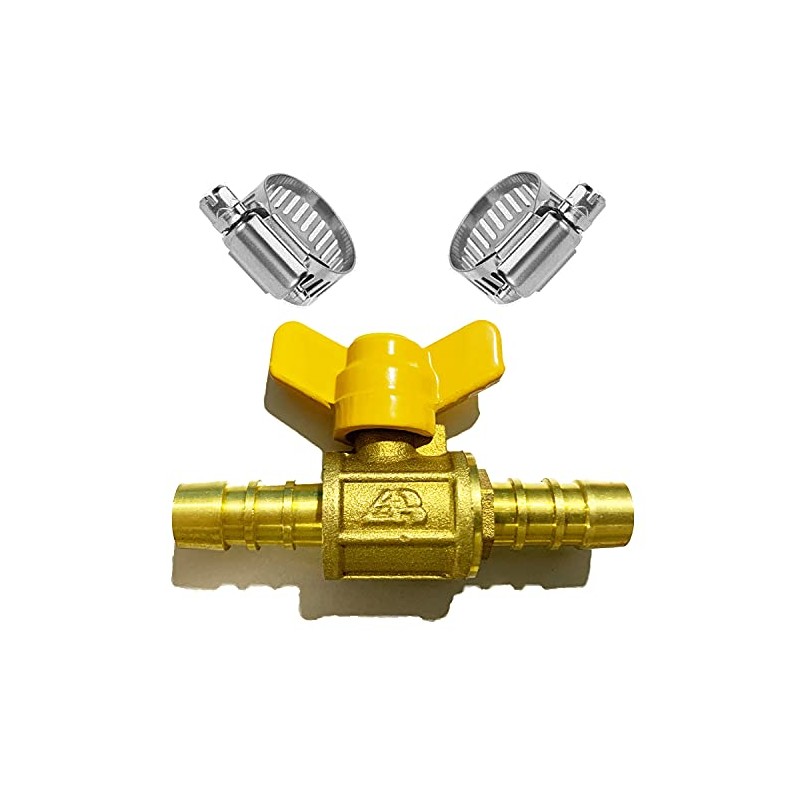 Da by Two-way hose valve Hose Barb Ball Valve (for