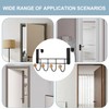 Gancho para Puerta Organizador de Espacio 4cm Resistente para Ropa